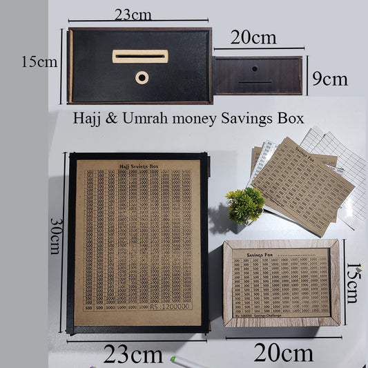 Money Savings Box for HAJJ,Umrah and other purposes